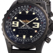 ブライトリング クロノスペース ブラックスチール 世界１０００本限定 A785B26ACB