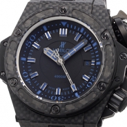 ウブロ オーシャノグラフィック ４０００ オールブラックブルー 世界５００本限定 731.QX.1190.GR.ABB12