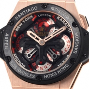 ウブロ キングパワー ウニコ ＧＭＴ キングゴールドセラミック 771.OM.1170.RX