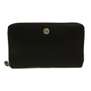 シャネル CHANEL 長財布 ラウンドファスナー レザー ココマーク クルーズライン CCボタンアイコン ブラック A50148 NOIR