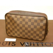 LOUIS VUITTON【ルイヴィトン】ダミエエベヌ トゥルーストワレットN47623 ポーチ レディース 