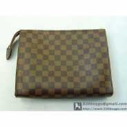 【LOUIS　VUITTON/ルイヴィトンダミエ】ポッシュトワレット　N47543