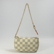 ルイヴィトン ミニアクセサリーポーチ N58010 LOUIS VUITTON ダミエアズール