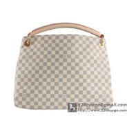 ルイヴィトン LOUIS VUITTON ダミエ アズール アーツィーMM ショルダーバッグ ホワイト M41174