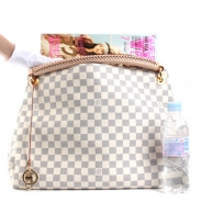 ルイヴィトン LOUIS VUITTON ダミエ アズール アーツィーGM ハンドバッグ ホワイト N41173