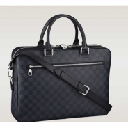 LOUIS VUITTON Damier/Cobalt ポルトドキュマンビジネス N41347