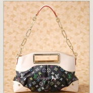 ルイヴィトン ルイヴィトン LOUIS VUITTON バッグ VUITTON ヴィトン モノグラム マルチカラー ショルダーバッグ ジュディMM ノワール メンズ レディース M40256