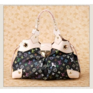 LOUIS VUITTON 【ルイヴィトン】 モノグラムマルチカラー ウルスラ M40124 BLACK 