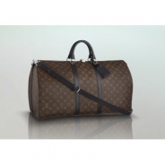 LOUIS VUITTON（ルイヴィトン）キーポルバンドリエール55/モノグラムマカサー/ボストンバッグ(M56714)