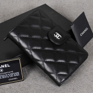 シャネル 長財布 CHANEL シャネル 財布 二つ折り マトラッセ キルティング レザー ブラック A48667