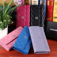 シャネル CHANEL カーフスキン Wホック財布 フラップウォレットA80141a/A80141b/A80141c/A80141d/A80141e