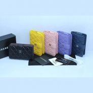 シャネル 長財布 CHANEL シャネル 財布 二つ折り マトラッセ キルティング レザー A48667a/A48667b/A48667c/A48667d/A48667e
