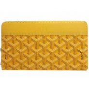 ゴヤール(GOYARD) ラウンドファスナー長財布（イエロー）APMZIPGM08-JAUNE
