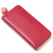 ロエベ/LOEWE/ ラウンドファスナー 長財布[小銭入れ付き]/182n81-f13-7400 /LIPSTICK