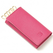 ロエベ/LOEWE/ レザーキーケース/10330-802-7170 /FUCSIA