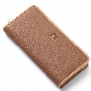 ロエベ/LOEWE/ ラウンドファスナー 長財布[小銭入れ付き]/11395-cf13-3366 /ブラウン×ベージュ