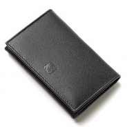 ロエベ/LOEWE/ レザーカードケース/10330-f16-1398 /ブラック×ダークレッド