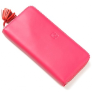ロエベ/LOEWE/ ラウンドファスナー 長財布[小銭入れ付き]/182n81-f13-7440 /MAGENTA