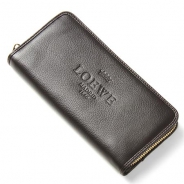 ロエベ/LOEWE/ ラウンドファスナー長財布[小銭入れ付き] /ダークブラウン17679-f13-3110