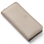 ロエベ/LOEWE/ ラウンドファスナー 長財布[小銭入れ付き]/11395-f13-1190 /ベージュ×ラヴェンダー