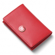 ロエベ/LOEWE/ レザーカードケース/Anagram Signature /レッド11830-f16-7100