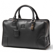 ロエベ/LOEWE/ レザーハンドバッグ/AMAZONA/アマソナ /ブラック35279-a22-1206