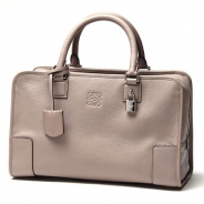 ロエベ/LOEWE/ レザーハンドバッグ/AMAZONA/35235-a22-1190 /アッシュグレー