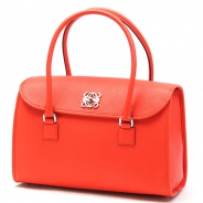ロエベ/LOEWE/ レザーハンドバッグ/32984-c81-7130 /CORAL