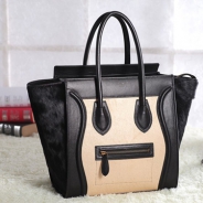 セリーヌ2014年春夏新作ラゲージ ミニショッパートートバッグ コバルトプルーCELINE-3323