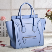 セリーヌ2014年春夏新作ラゲージ ミニショッパートートバッグ コバルトプルーCELINE-3312