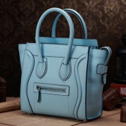 セリーヌ2014年春夏新作ラゲージ ミニショッパートートバッグ コバルトプルーCELINE-3310