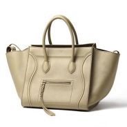 セリーヌ/CELINE/ レザーハンドバッグ/LUGGEGE/ラゲージ /ピスタチオグリーン16995-3mcc-15lk