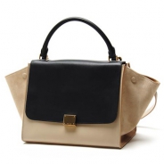 セリーヌ/CELINE/ レザー ハンドバッグ（２ＷＡＹ仕様）/TRAPEZE トラペーズ /Beige 16954-3ota-02bg
