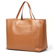 セリーヌ/CELINE/ レザー トートバッグ/CABAS /TAN 16611-3dbt-04lu