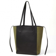 セリーヌ/CELINE/ トートバッグ/CABAS PHANTOM /KHAKI/BLACK 17086-3nnb-15kn