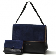 セリーヌ/CELINE/ ショルダーバッグ/ALL SOFT /Navy blue 17218-3pib-070c