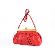ミュウミュウ(miumiu) - RP0330NAPPA ROSSO31ガマ口蓋斜めSD