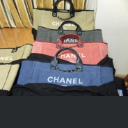 シャネル スーパーコピー 2012年春夏新作 DEAUVILLE 2WAYキャンバストートバッグ A66939 A66940 A66941 A66942