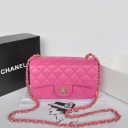 シャネル CHANEL マトラッセライン ラムスキン ショルダーバッグ ピンク A1116-1