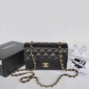 シャネル CHANEL マトラッセライン ラムスキン ショルダーバッグ ブラック A1116