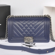 シャネル チェーンショルダーバッグ ボーイシャネル マトラッセ ココマーク A90191-1 CHANEL バッグ