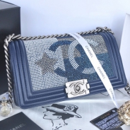 CHANEL シャネル ボーイシャネル　ローズフォンセ ビジューデザイン A67086-12 ヴィンテージ金具