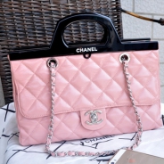 シャネル CHANEL トートバッグ&ショルダーバッグ ピンク A5661-3