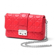 クリスチャンディオール/Christian Dior/ ショルダーバッグ(２ＷＡＹ仕様)/Miss Dior/ミスディオール /ゼラニウムレッドs435pssq 271