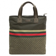 グッチ トートバッグ GUCCI ショルダーバッグ ディアマンテ ナイロン ダークブラウン 268112 F951N 8636