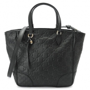 グッチ ハンドバッグ GUCCI 2WAYショルダーバッグ 『2016年春夏新作』 BREE/ブリー グッチシマ レザー ブラック 353121 AOOJG 1000