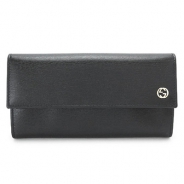 グッチ 長財布 GUCCI 財布 二つ折り BETTY SHANGAI/ベティ レザー ブラック 309702 ARU0G 1000