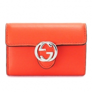 グッチ キーケース GUCCI 6連キーケース GUCCI ICON/グッチアイコン インターロッキングG オレンジ 369673 AP00N 6525