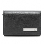 グッチ カードケース GUCCI 名刺入れ MEN BAR/メンバー レザー ロゴプレート ブラック 251727 ARU0R 1000