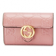 グッチ キーケース GUCCI 6連キーケース 『2016年春夏新作』 GUCCI ICON/グッチアイコン インターロッキングG レザー ライトピンク 369673 CWC1G 58083